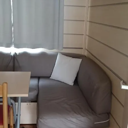 Parque de Campismo Sejour Normandie, Mobilhome 5p Tv Belle Terrasse Couverte Wifi Climatisation Au Calme Proche Riviere *